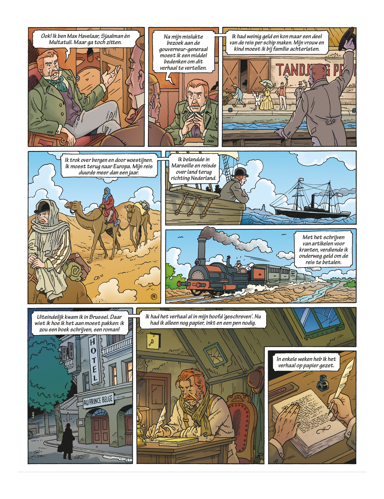 bouwer tetraëder Haiku Max Havelaar - De graphic novel • Uitgeverij L